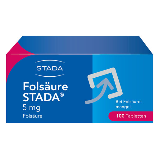 FOLSÄURE STADA 5 mg Tabletten* 100 St