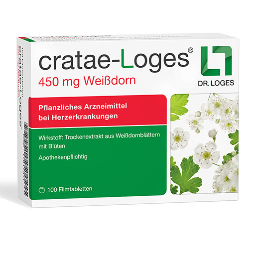 CRATAE-LOGES 450 mg Weißdorn Filmtabletten* 100 St
