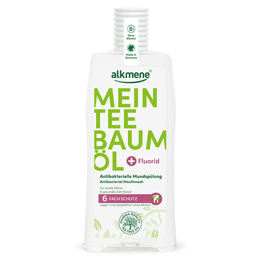 ALKMENE Mein Teebaumöl antibakterielle Mundspülung 500 ml