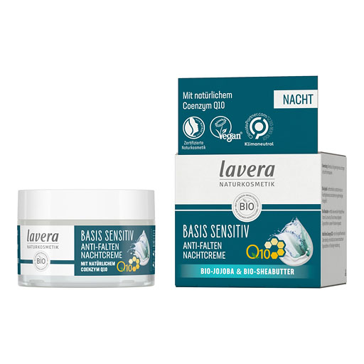 LAVERA basis sensitiv Nachtcreme Q10 50 ml