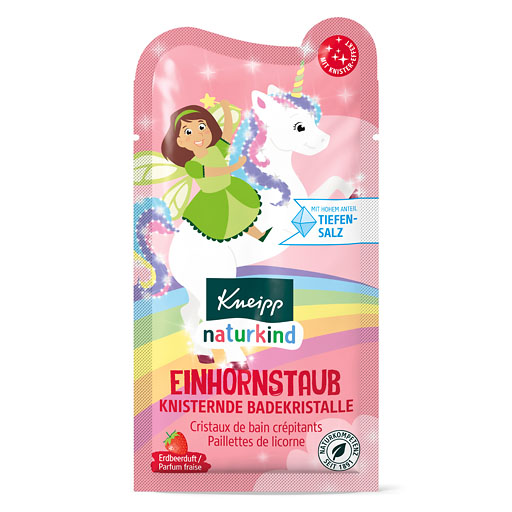 KNEIPP naturkind Knisternde Badesalze EINHORNSTAUB 60 g