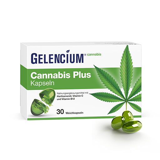 GELENCIUM Cannabis Plus Kapseln mit Vitamin B12 30 St  