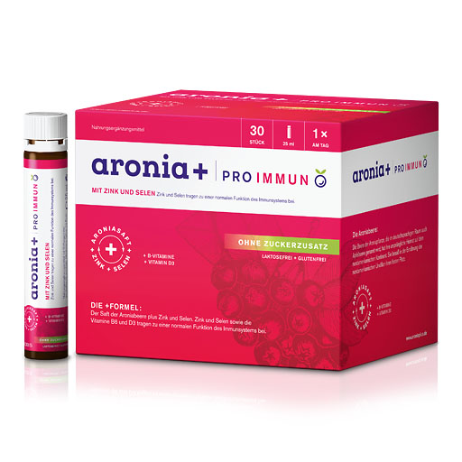 ARONIA+ PRO IMMUN Trinkampullen 30x25 ml