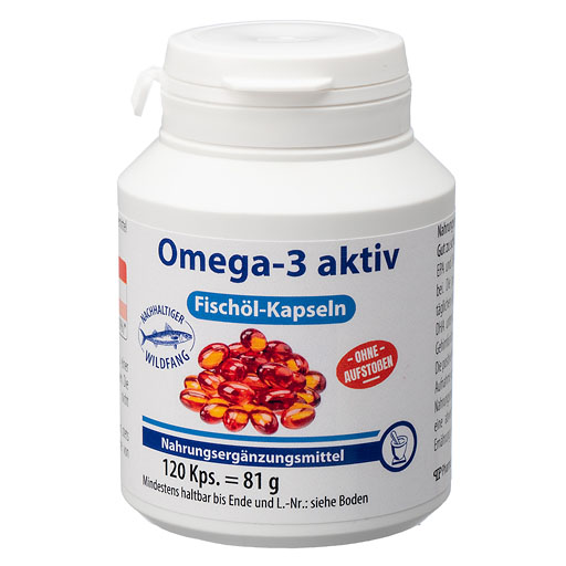 OMEGA-3 AKTIV Fischöl Kapseln 120 St  