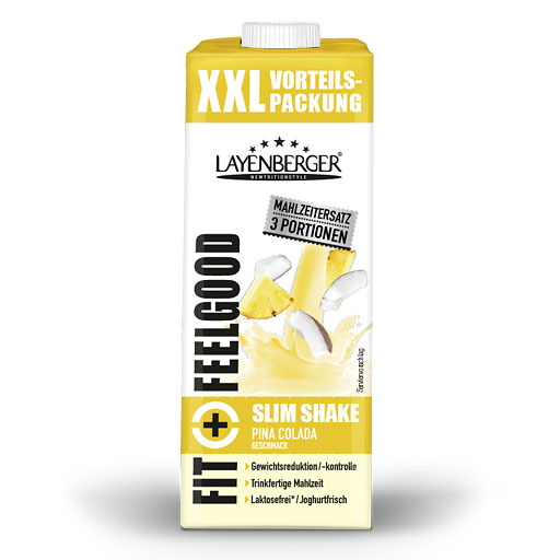LAYENBERGER Fit+Feelgood Slim Shake Pina Colad. XXL 990 ml