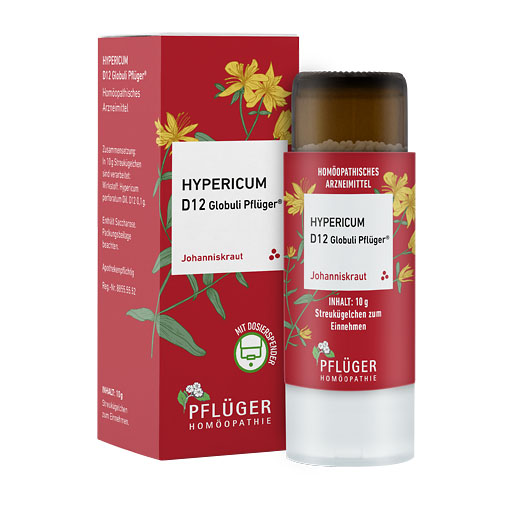 HYPERICUM D 12 Globuli Pflüger Dosierspender* 10 g