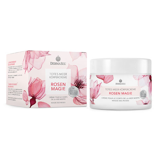 DERMASEL Totes Meer Körpercreme Rosen Magie 200 ml