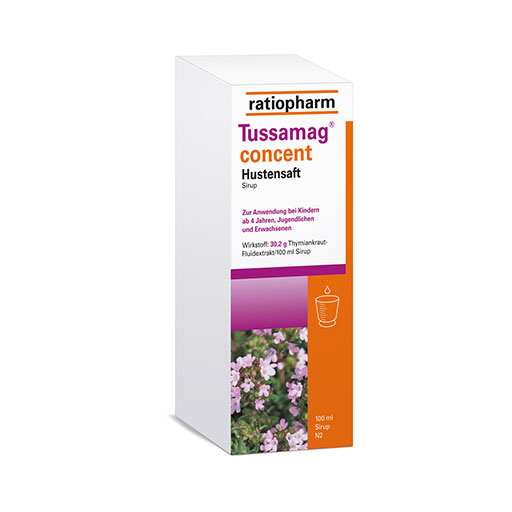 TUSSAMAG concent Hustensaft 30,2 g/100 ml Sirup* 100 ml