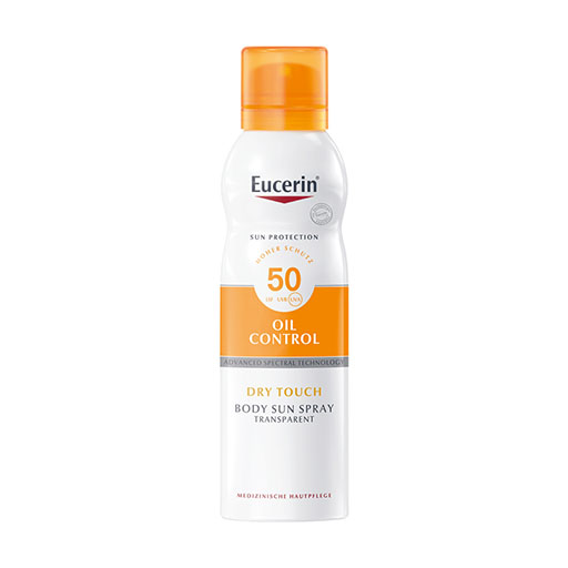 EUCERIN Sun Oil Control Body Transp. Aerosol LSF 50 200 ml