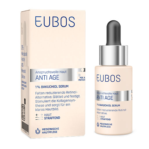 EUBOS ANTI-AGE 1% Bakuchiol Serum Konzentrat 30 ml
