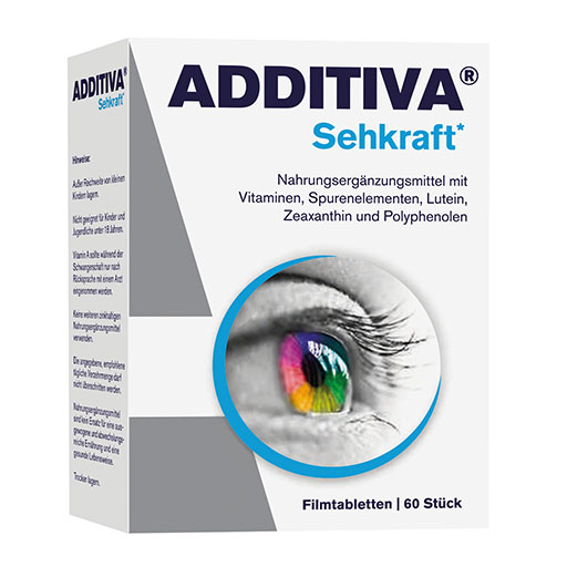 ADDITIVA Sehkraft Filmtabletten 60 St