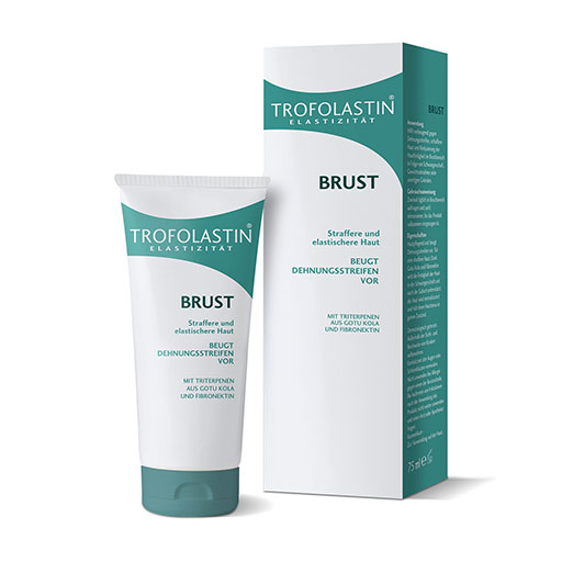 TROFOLASTIN Brust Creme beugt Dehnungstreifen vor 75 ml