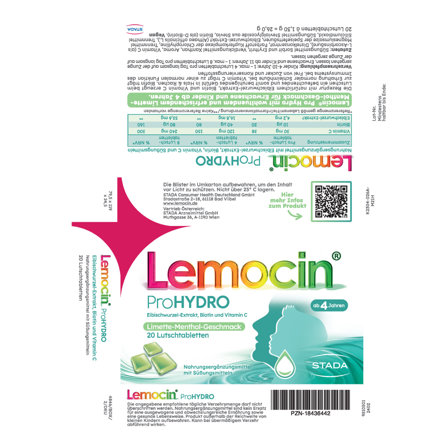 LEMOCIN ProHydro Lutschtabletten