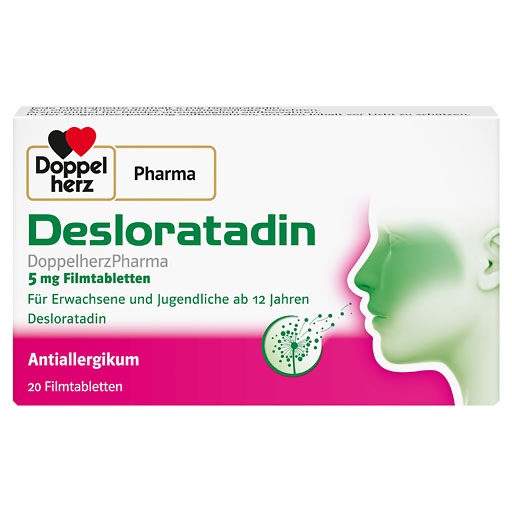 DESLORATADIN DoppelherzPharma 5 mg Filmtabletten* 20 St