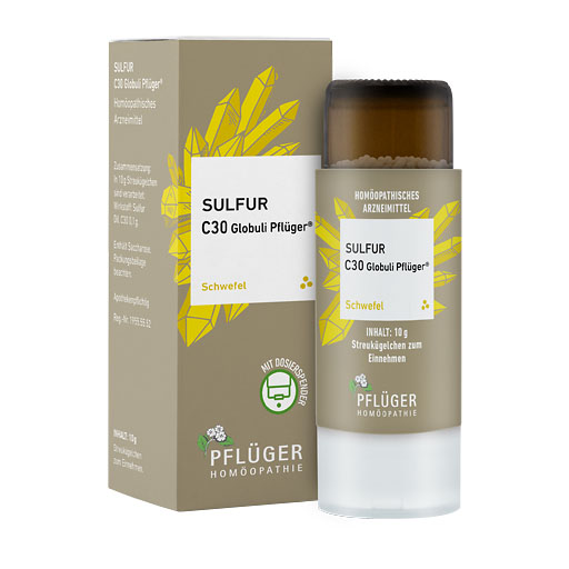 SULFUR C 30 Globuli Pflüger Dosierspender* 10 g