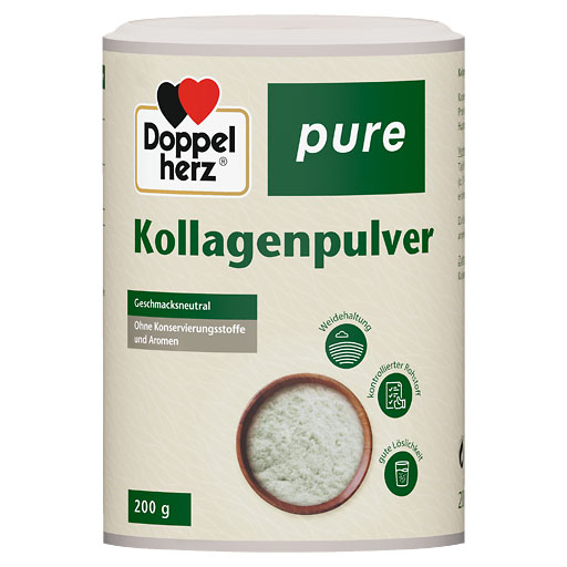 DOPPELHERZ Kollagenpulver pure 200 g
