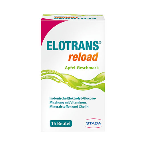ELOTRANS reload Elektrolyt-Pulver Apfel Btl. 15x7,45 g