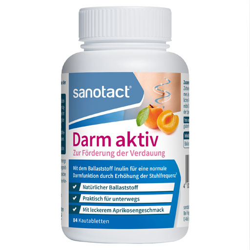 SANOTACT Darm AKTIV Kautabletten 84 St  