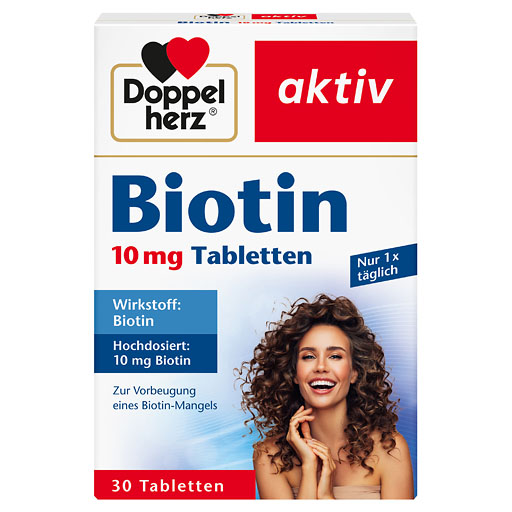DOPPELHERZ Biotin 10 mg Tabletten* 30 St