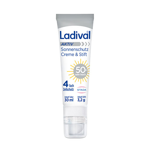 LADIVAL Aktiv Sonnenschutz Creme & Stift LSF 50+ 30 ml