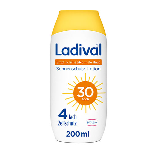 LADIVAL empfindliche & normale Haut Lotion LSF 30 200 ml