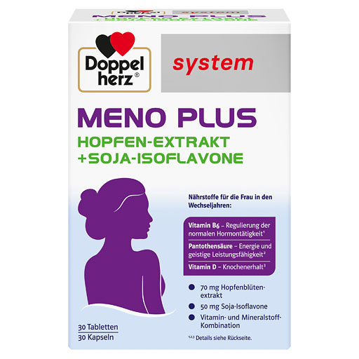 DOPPELHERZ Meno Plus system Kombipackung 60 St  