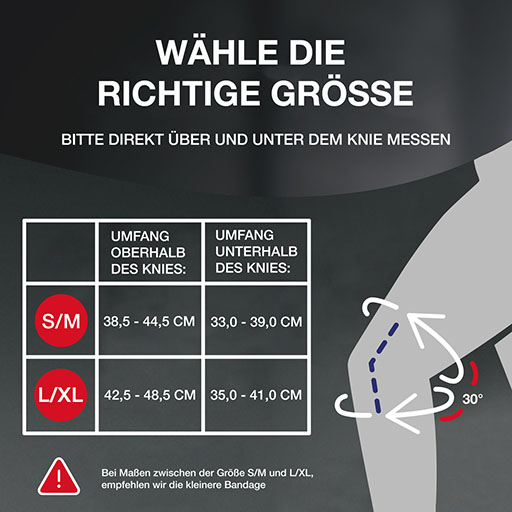 HANSAPLAST Sport Knie-Bandage Gr.M