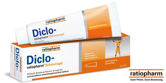 DICLO-ratiopharm Schmerzgel - bei Schmerzen* 150 g