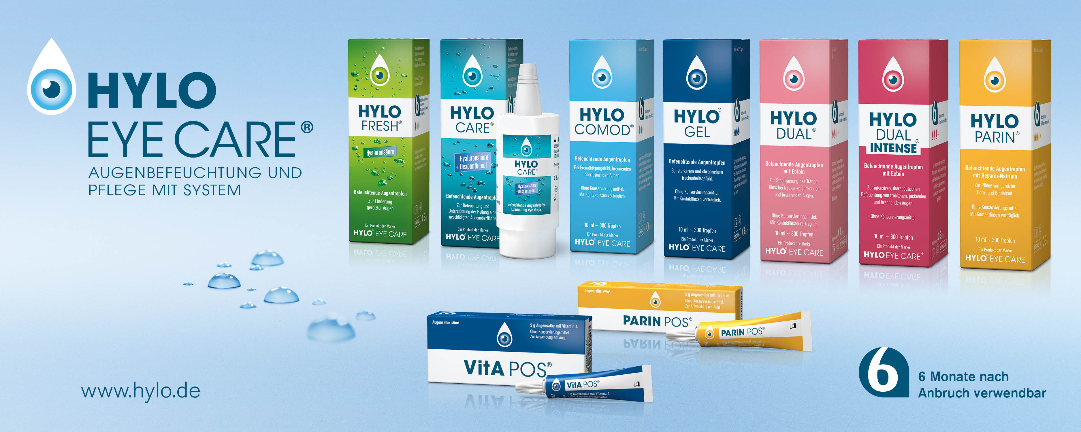 Markenshop Hylo Eye Care